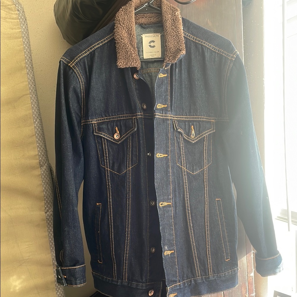 FreeCultr Blue Denim Shirt Jacket with Classic Design
